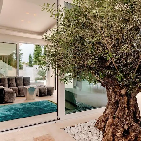 White Stone With High-end Pool *
